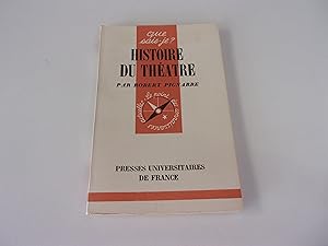 Bild des Verkufers fr HISTOIRE DU THEATRE zum Verkauf von occasion de lire