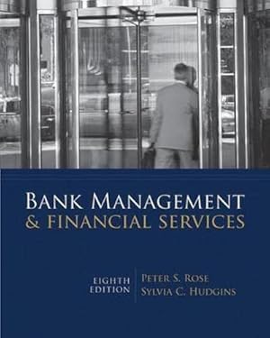 Bild des Verkufers fr Bank Management & Financial Services w/S&P bind-in card zum Verkauf von Pieuler Store
