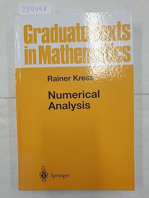 Seller image for Numerical Analysis : Graduate Texts in Mathematics : for sale by Versand-Antiquariat Konrad von Agris e.K.