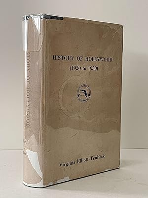 Bild des Verkufers fr History of Hollywood (1920-1950) zum Verkauf von Lavendier Books