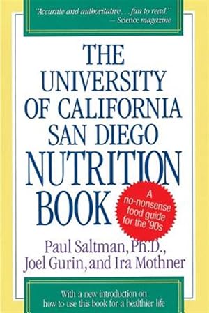 Seller image for University of California San Diego Nutrition Book for sale by GreatBookPrices