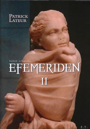 Bild des Verkufers fr Efemeriden volume II zum Verkauf von BOOKSELLER  -  ERIK TONEN  BOOKS