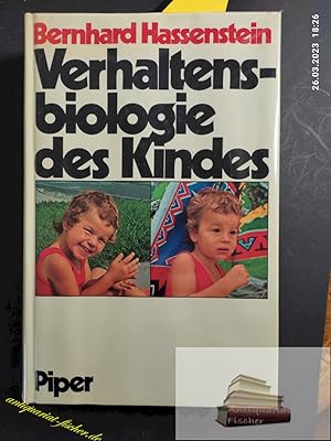 Bild des Verkufers fr Verhaltensbiologie des Kindes. zum Verkauf von Antiquariat-Fischer - Preise inkl. MWST