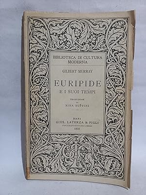 Euripide, E I Suoi Tempi