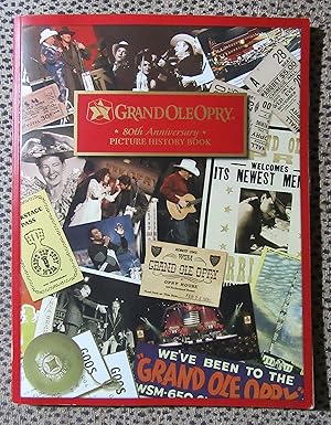 Bild des Verkufers fr GrandOleOpry Grand Ole Opry 80th Anniversary Picture History Book zum Verkauf von Dave Wilhelm Books