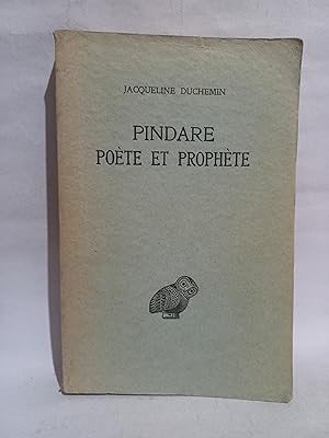 Pindare Poète et Prophète