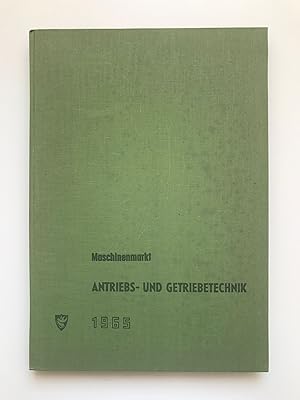 Bild des Verkufers fr Maschinenmarkt - allgemeiner Anzeiger fr Industrie und Handel in Europa - Sonderdruck der Fachausgaben 1965: Antriebs- und Getriebetechnik, Fachschriftleiter: Dipl.-Ing. Franz Kohler VDI, zum Verkauf von Antiquariat Im Baldreit