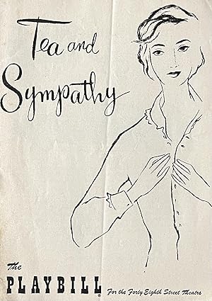 The Playbill for Elia Kazan's production of Tea and Sympathy at the Forty-Eighth Street Theatre