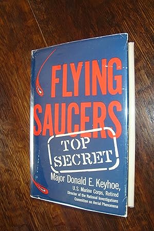 Flying Saucers : Top Secret (signed first printing) + Aerial Phenomena Research Organization (APR...