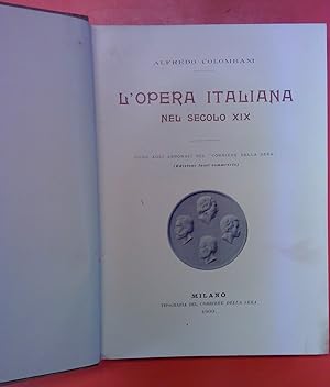 Bild des Verkufers fr L Opera Italiana nel secolo XIX zum Verkauf von biblion2