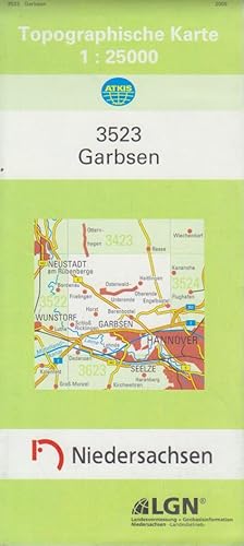 Garbsen. 3523. Topographische Karte 1:25000. Atkis