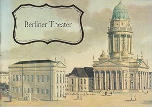 Bild des Verkufers fr Berliner Theater [Mrk. Museum]. Autor: Ruth Freydank zum Verkauf von Bcher bei den 7 Bergen