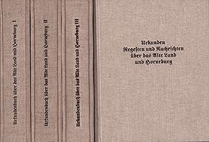 Urkunden, Regesten, Nachrichten über das Alte Land und Horneburg 780-1370. Bearb. von R. Drögerei...