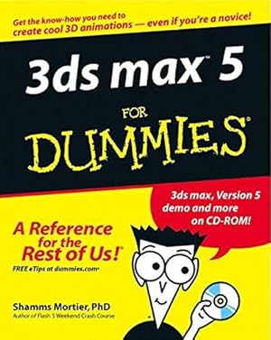 Bild des Verkufers fr 3ds maxTM 5 For Dummies zum Verkauf von WeBuyBooks