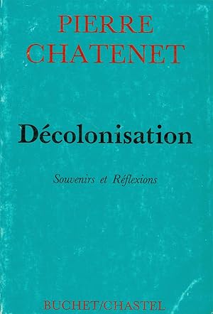 Seller image for Dcolonisation. Souvenirs et Rflexions for sale by Schueling Buchkurier