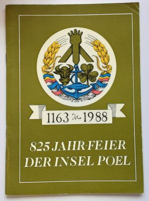 825 Jahr-Feier der Insel Poel 1163 - 1988.