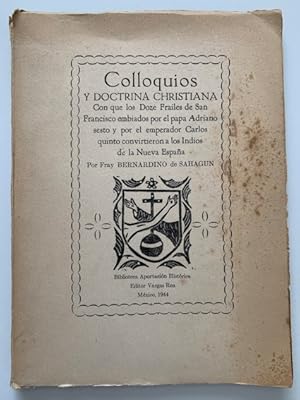 Seller image for COLLOQUIOS Y DOCTRINAS CRISTIANA for sale by Librera Pramo