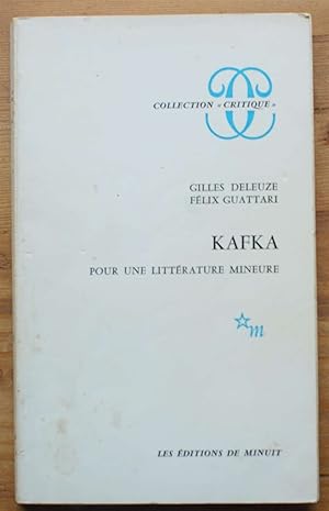 Immagine del venditore per Kafka - Pour une littrature mineure venduto da Aberbroc