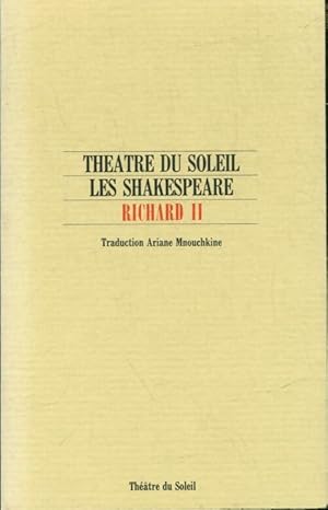 Image du vendeur pour Richard II - William Shakespeare mis en vente par Book Hmisphres