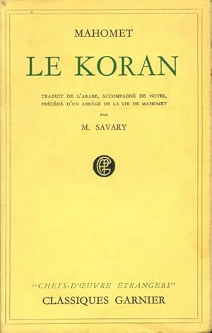 Le Koran - M. Savary