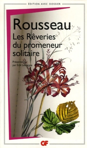 Image du vendeur pour Les r?veries du promeneur solitaire - Jean-Jacques ; Jean-Jacques Rousseau Rousseau mis en vente par Book Hmisphres