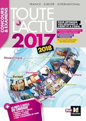 Toute l'actu 2017. Concours & examens 2018 - Pierre Savary