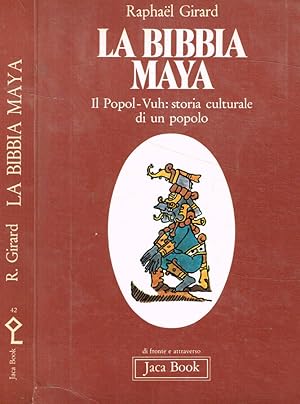 Bild des Verkufers fr La bibbia Maya Il Popol-Vuh: storia culturale di un popolo zum Verkauf von Biblioteca di Babele