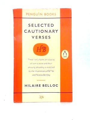 Seller image for Selected Cautionary Verses, etc (Penguin Books. no. 1349.) for sale by World of Rare Books