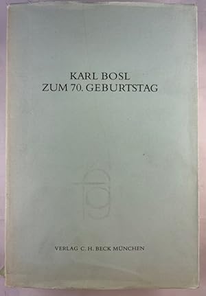 Bild des Verkufers fr Karl Bosl zum 70. Geburtstag.: Zeitschrift fr bayerische Landesgeschichte. Hrsg. von der Kommission fr bayerische Landesgeschichte bei der Bayerischen Akademie der Wissenschaften in Verbindung mit der Gesellschaft fr frnkische Geschichte. 1978. Band 41, Heft 2/3. zum Verkauf von Antiquariat REDIVIVUS