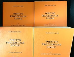 Diritto processuale civile 4 volumi