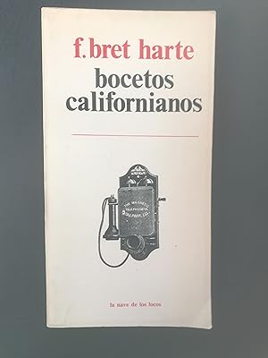 Seller image for Bocetos californianos for sale by Vrtigo Libros