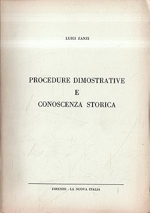 Immagine del venditore per Procedure dimostrative e conoscenza storica venduto da Messinissa libri