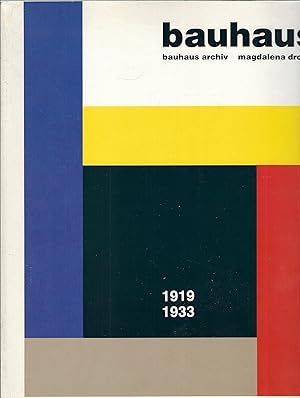 Bild des Verkufers fr BAUHAUS - 1919 - 1933 zum Verkauf von Libreria Rita Vittadello