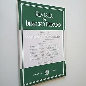 Imagen del vendedor de Revista de Derecho Privado. Febrero 1978 a la venta por MAUTALOS LIBRERA