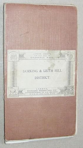 Dorking & Leith Hill District. Ordnance Survey One Inch Map Third Series 1:63360