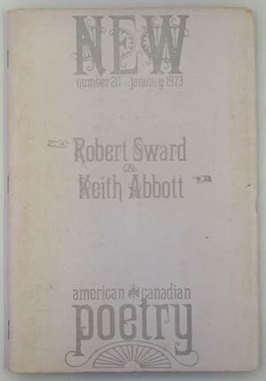 Seller image for New American and Canadian Poetry. Number 20. January 1973 for sale by Mare Booksellers ABAA, IOBA