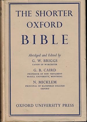 Immagine del venditore per The Shorter Oxford Bible venduto da Kenneth Mallory Bookseller ABAA