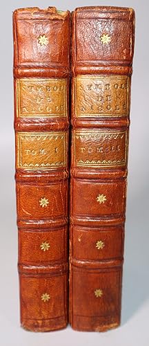 Bild des Verkufers fr Instructions Theologiques Et Morales, Sur Le Symbole Pars Seu Monsieur Nicole [Later Edition   In Two Volumes   Full Leather Binding] zum Verkauf von Louis88Books (Members of the PBFA)