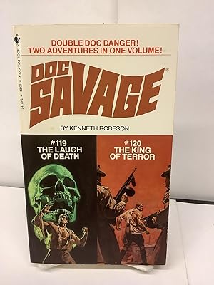 Immagine del venditore per Doc Savage Two Adventures in one Volume: #119 The Laugh of Death; #120 The King of Terror, 24119-2 venduto da Chamblin Bookmine