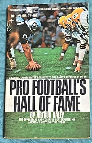 Bild des Verkufers fr Pro Football's Hall of Fame zum Verkauf von My Book Heaven