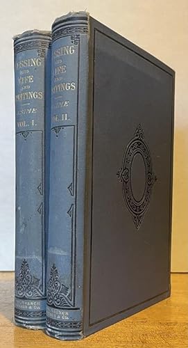Lessing [His Life and Writings]; in Two volumes (COMPLETE TWO VOLUME SET)