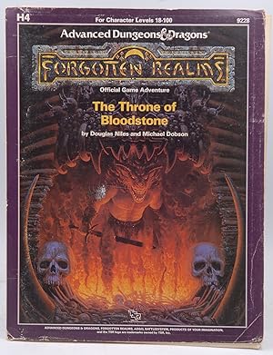 Bild des Verkufers fr The Throne of Bloodstone (Advanced Dungeons & Dragons: Forgotten Realms Adventure, No. H4) zum Verkauf von Chris Korczak, Bookseller, IOBA