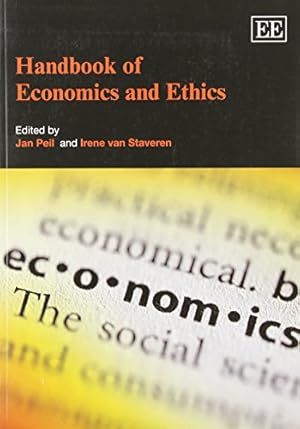 Image du vendeur pour Handbook of Economics and Ethics (Elgar Original Reference) mis en vente par WeBuyBooks