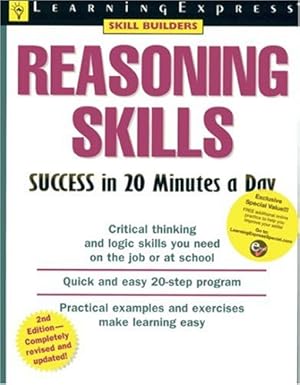 Bild des Verkufers fr Reasoning Skills Success in 20 Minutes a Day (Skill Builders) zum Verkauf von WeBuyBooks