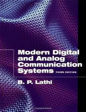 Seller image for Modern Digital and Analog Communications Systems, reissued 3rd Ed. for sale by WeBuyBooks