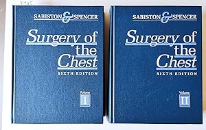 Imagen del vendedor de Surgery of the Chest. Sixth Edition, Volume I (and) II. a la venta por Versandantiquariat Kerstin Daras