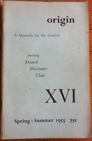 Seller image for Origin XVI A Quarterly for the Creative for sale by Derringer Books, Member ABAA