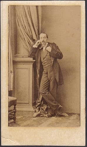 Prince de Bauffremont / Portrait CDV Foto Photo vintage noblesse Adel