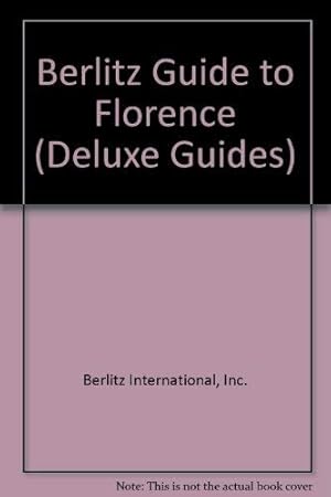 Bild des Verkufers fr Florence (Berlitz Deluxe Guide) zum Verkauf von WeBuyBooks