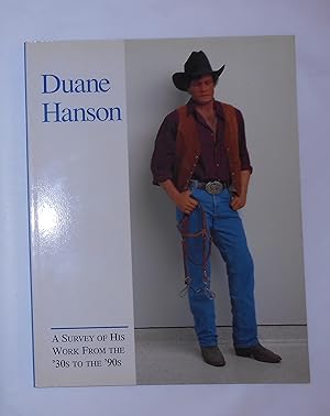 Seller image for Duane Hanson - A Survey of His Work From the '30s to the '90s (Museum of Art, Fort Lauderdale 17 January - 2 August 1998 and touring) for sale by David Bunnett Books